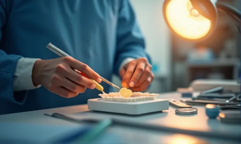 Dental-lab-post-core-casting-process