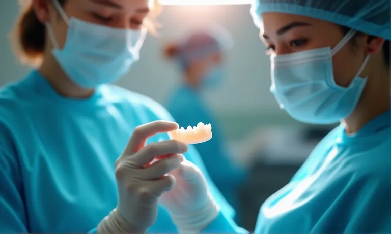 Dentist-reviewing-empress-veneer-fit-and-shade