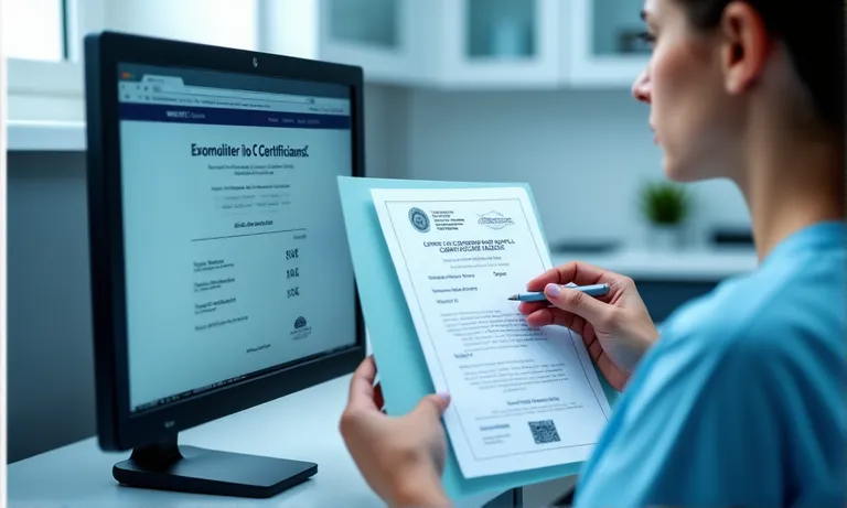 Dental-Certification-Verification-Checklist