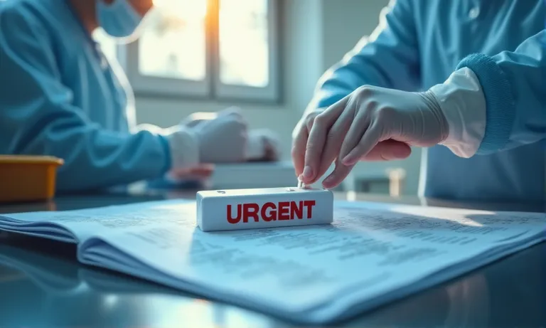 Dental-lab-urgent-shipping-label-custom-clearance