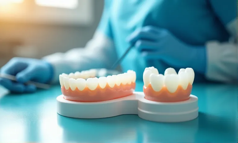 How does material choice (zirconia vs PFM) influence ROI outcomes
