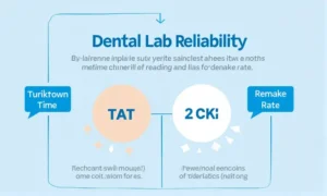 How to Use Turnaround Time & Remake Rate to Evaluate Dental Lab Reliability