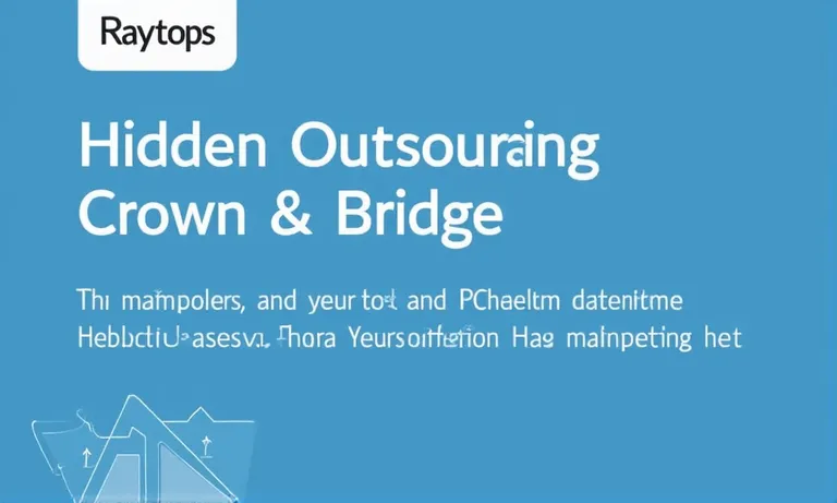 What Are the Hidden Costs of Outsourcing Crown and Bridge Work
