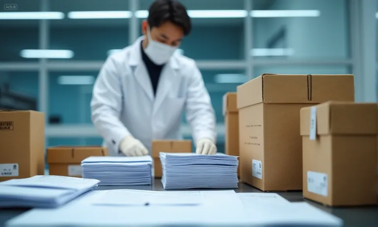 dental-lab-shipping-boxes-customs-documents